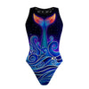 Enchanted Seas - Women Waterpolo Swimsuit Classic Cut