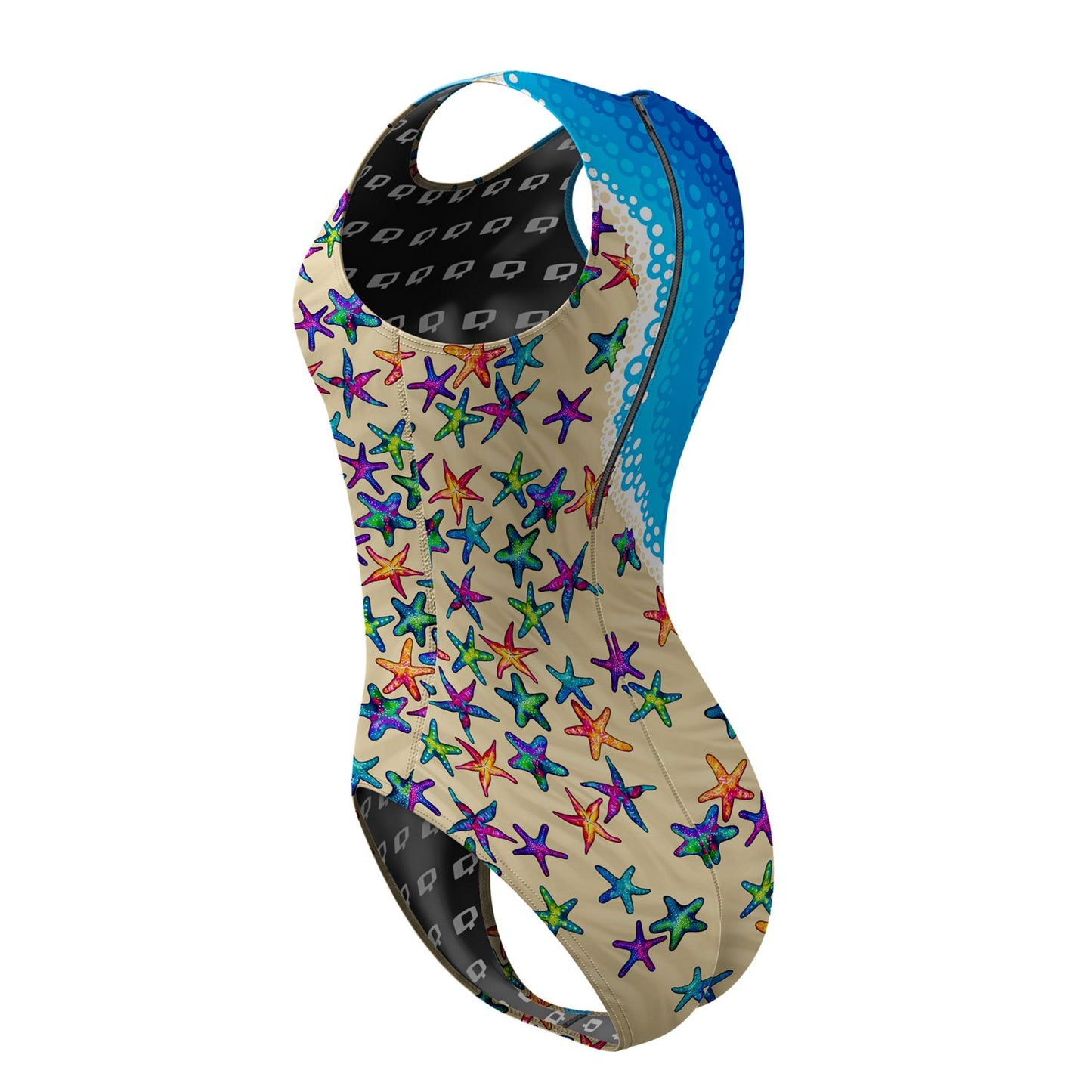 Sunkissed Starfish - Women Waterpolo Swimsuit Classic Cut
