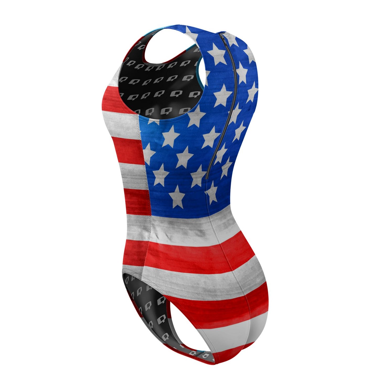 US Of A - Women Waterpolo Swimsuit Classic Cut